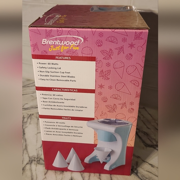 Brentwood  Snow Cone Maker 🍧 🧊 - Picture 9 of 14